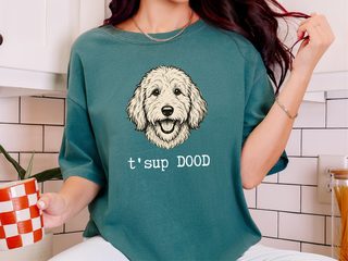 T'sup Dood doodle dog shirt - photo 7