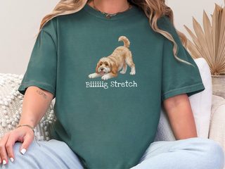 Labradoodle Big Stretch doodle dog shirt - photo 6