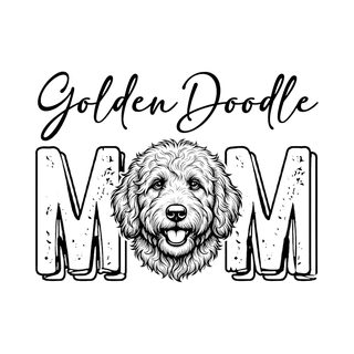 Golden Doodle Mom Shirt - Cute Goldendoodle Mama Dog Lover Tee Gift