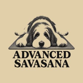 Sheepadoodle Advanced Savasana Yoga Mindfulness Shirt