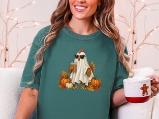 Ghost Chicken Iced Coffee funny shirt - photo 7