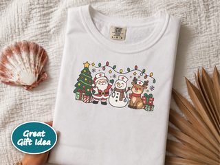 Christmas Nurse Squad Lineup funny shirt - photo 3