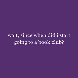 Suddenly a Book Club Member? Exclusive Reading Group Tee