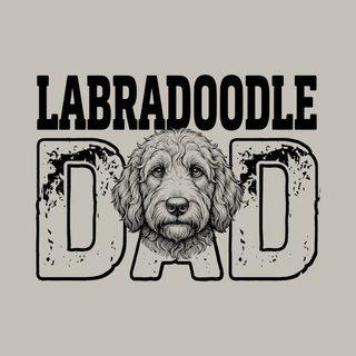 Labradoodle Dad Shirt - Custom Dog Dad Apparel Gift Tee
