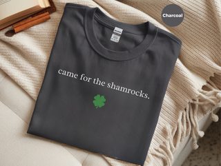 Came For The Shamrocks funny shirt - photo 2
