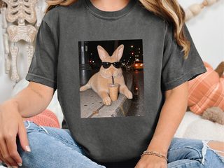 Cool Bunny Sunglasses Iced Coffee funny shirt - photo 5