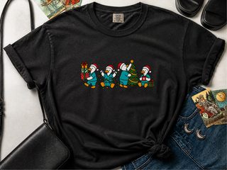 Christmas Scrub Ducks funny shirt - photo 2