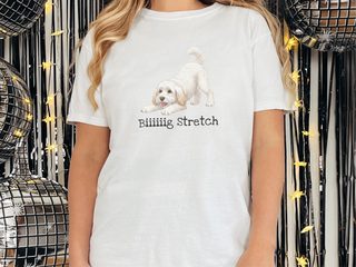 Maltipoo Play Bow doodle dog shirt - photo 2