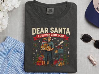 Dear Santa I Deliver Your Mail funny shirt - photo 3