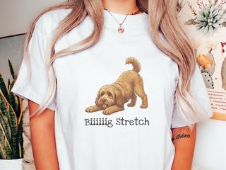 Golden Doodle Big Stretch doodle dog shirt - photo 1