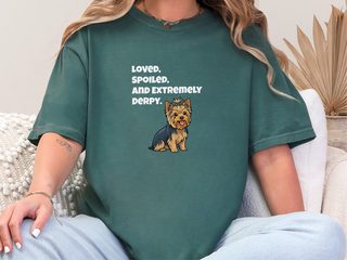 Derpy Yorkie doodle dog shirt - photo 7