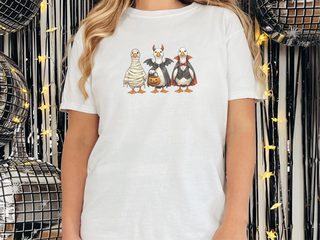 Halloween Costume Geese Trio funny shirt - photo 2