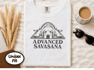 Golden Retriever Advanced Savasana doodle dog shirt - photo 1