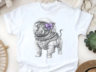 Warthog Astronaut funny shirt - photo 3