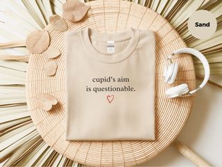 Cupid’s Aim is Questionable funny shirt - photo 6