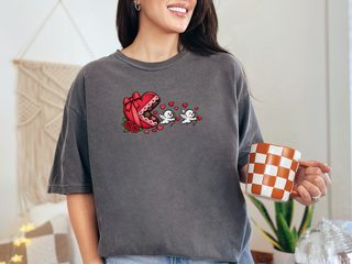 Cupid Cherubs Chocolate Heart funny shirt - photo 4
