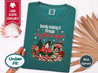 Frazzled Woman Christmas Gift Wrapping funny shirt - photo 8