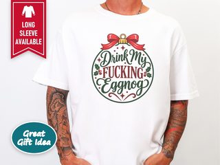 Drink My Eggnog Christmas Ornament - photo 1