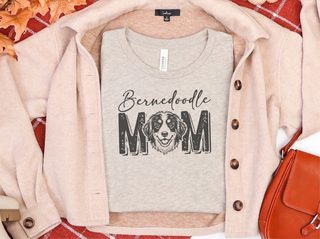 Bernedoodle Mom doodle dog shirt - photo 8