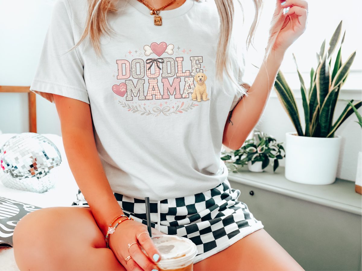 Doodle Mama Golden Doodle Dog Lover Cute Pet Mom Gift T-Shirt Apparel