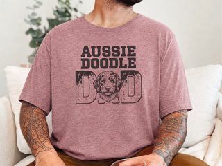 Aussiedoodle Dad doodle dog shirt - photo 7