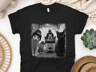 Cat Barbershop funny shirt - photo 6
