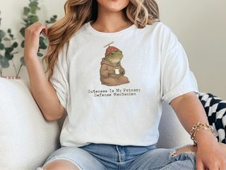 Cuteness Is My Primary Defense Mechanism funny shirt - photo 1