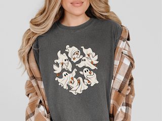 Ghost Playing With Goose funny shirt - photo 4