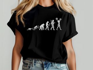 Evolution Of A Cheerleader funny shirt - photo 5