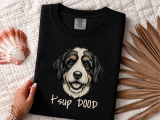 Bernedoodletsup Dood doodle dog shirt - photo 2