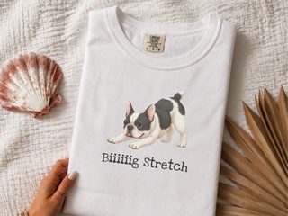 French Bulldog Big Stretch doodle dog shirt - photo 1