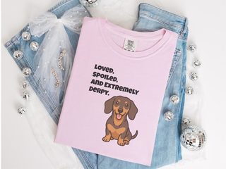 Derpy Dachshund doodle dog shirt - photo 4