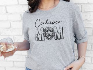 Cockapoo Mom doodle dog shirt - photo 2