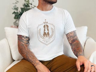Bernedoodle Royal Crest doodle dog shirt - photo 2