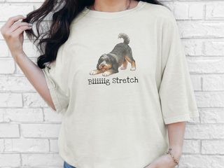 Bernedoodle Big Stretch doodle dog shirt - photo 8