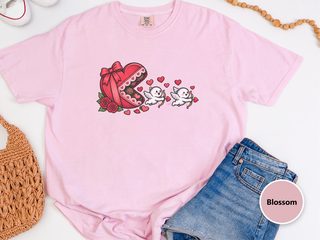 Cupid Cherubs Chocolate Heart funny shirt - photo 5