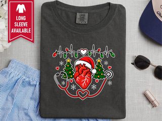 Christmas Cardiac Anatomical Heart funny shirt - photo 3