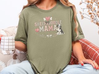 Sheepadoodle Mama doodle dog shirt - photo 4