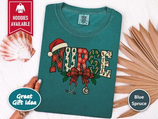 Christmas Nurse Santa Hat Stethoscope - photo 7