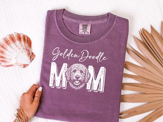 Comfort Colors Golden Doodle Mom doodle dog shirt - photo 5