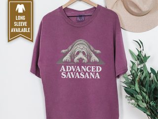 Advanced Savasana Goldendoodle Yoga doodle dog shirt - photo 6