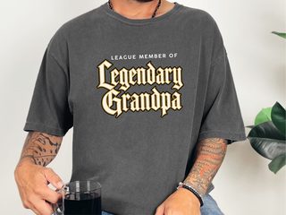 League Member Of Legendary Grandpa funny shirt - photo 3