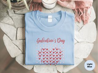 Galentine's Day Chicks Without Dicks Heart Mosaic funny shirt - photo 1