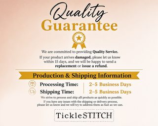 Satisfaction guarantee