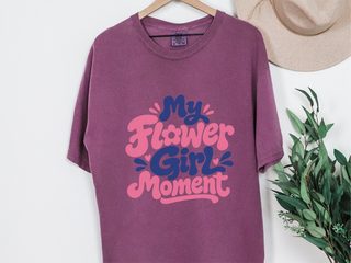 My Flower Girl Moment funny shirt - photo 5