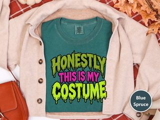 Slime Dripping Honestly Costume Text funny shirt - photo 8
