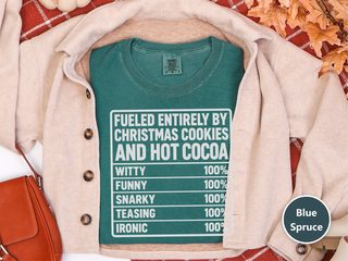 Christmas Cookies Hot Cocoa Label funny shirt - photo 8