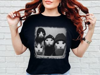 Cat Gang In Window funny shirt - photo 2