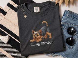 Yorkie Big Stretch doodle dog shirt - photo 3