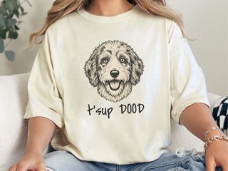 Aussiedoodle Tsup Dood doodle dog shirt - photo 8